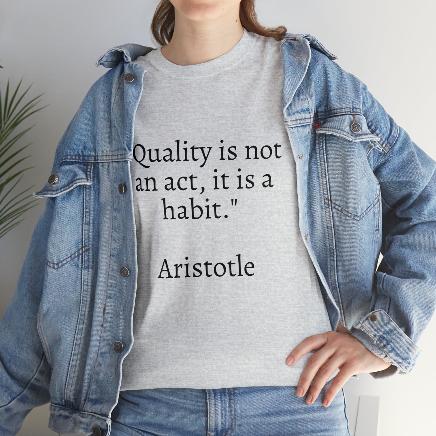 Unisex Heavy Cotton Tee Quotes Series No.2