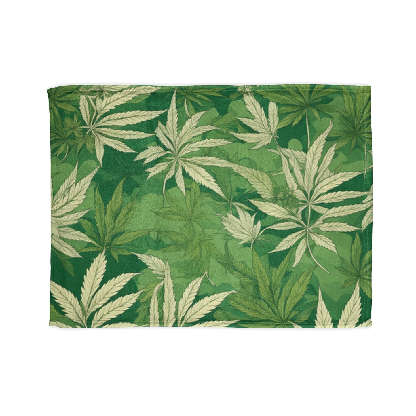 Soft Polyester Blanket Cannabis Enthusiast Series