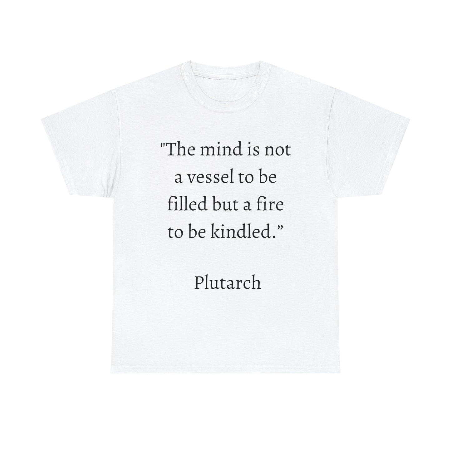 Unisex Heavy Cotton Tee Quotes Plutarch