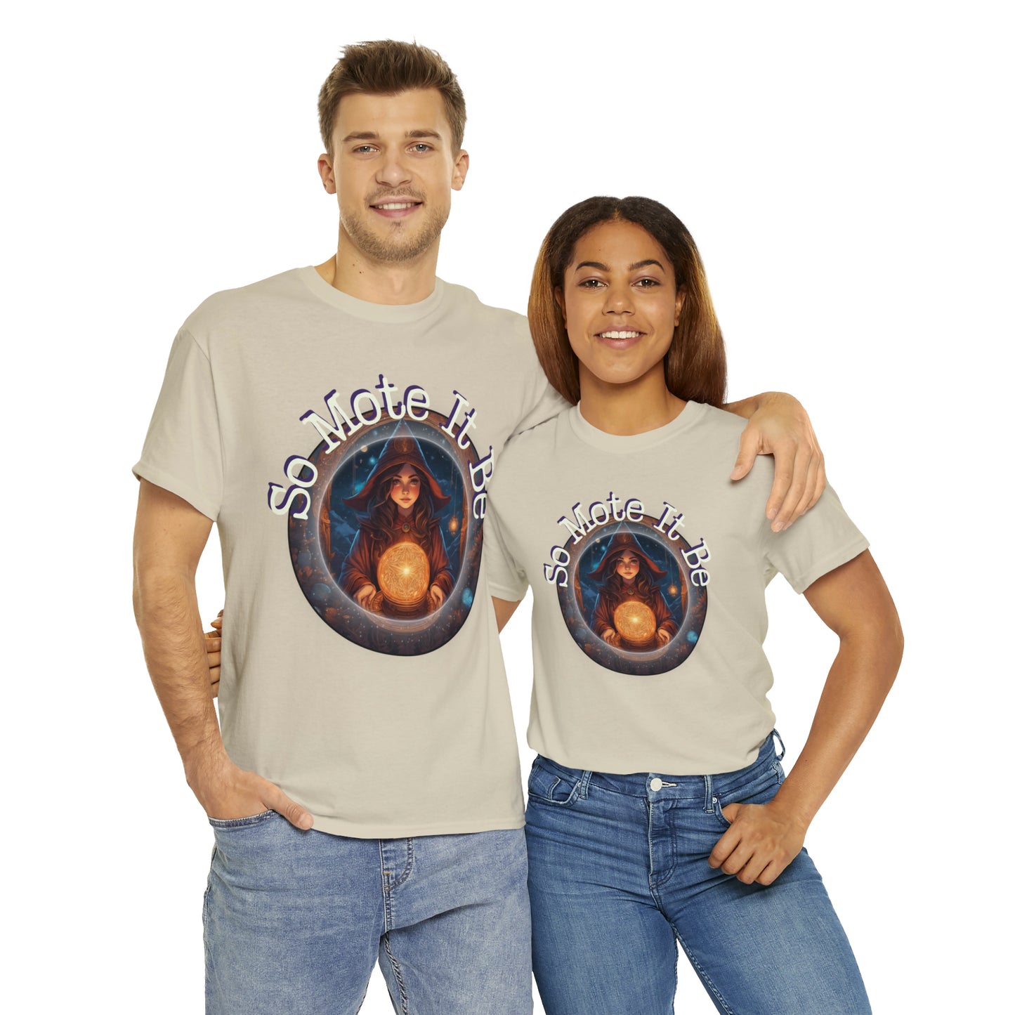 Unisex Heavy Cotton Tee So Mote It Be