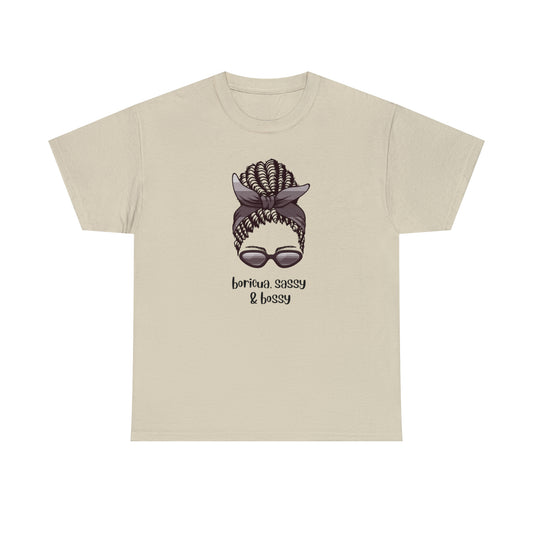 Boricua, Sassy & Bossy Tshirt Graphic Tee