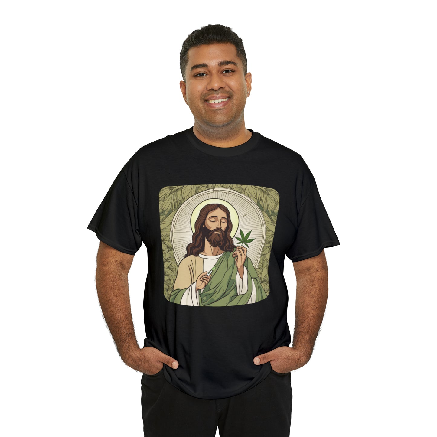 Unisex Heavy Cotton Tee Cannabis Enthusiast No.4