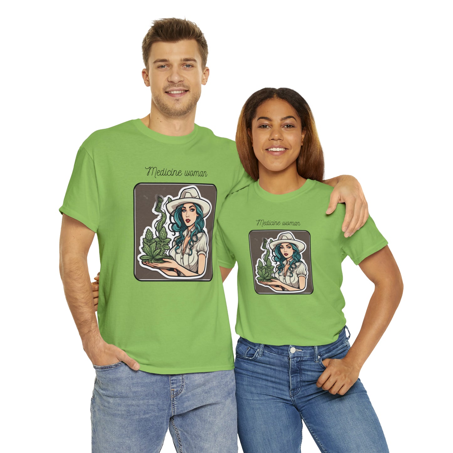 Unisex Heavy Cotton Tee Cannabis Enthusiast Series Dope AF
