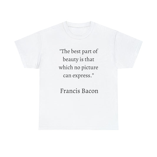 Unisex Heavy Cotton Tee Quotes Francis Bacon
