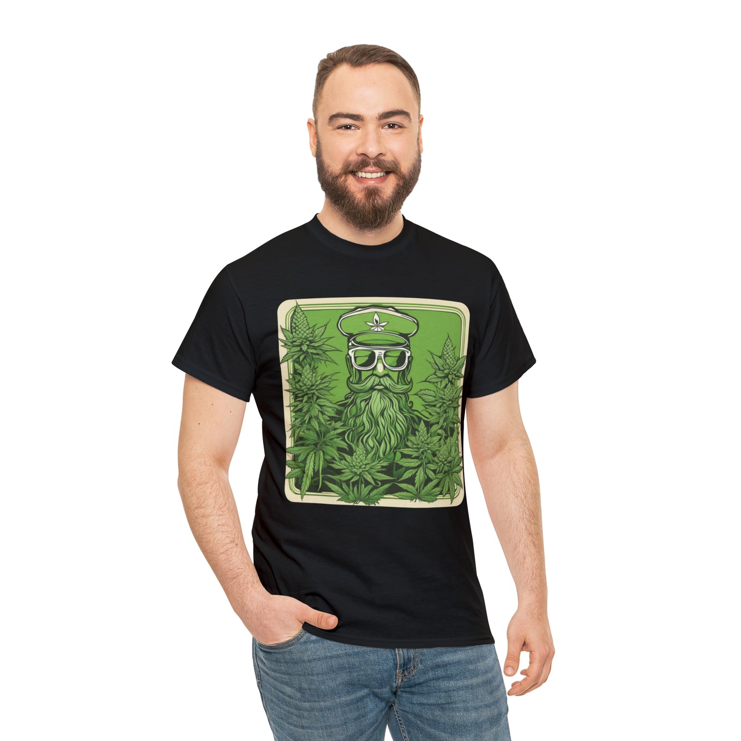 Unisex Heavy Cotton Tee Cannabis Enthusiast No.3