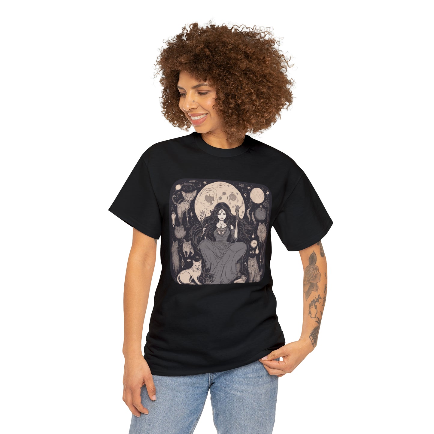 Unisex Heavy Cotton Tee Witchy Vibes