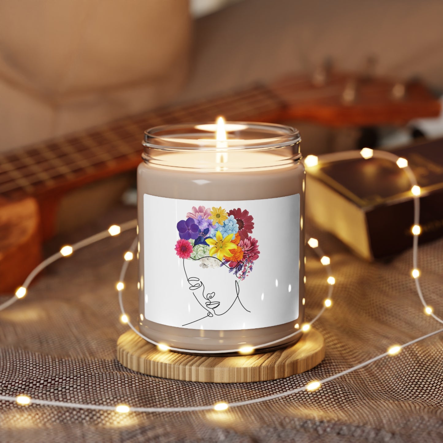 BLOOM Scented Soy Candle, 9oz