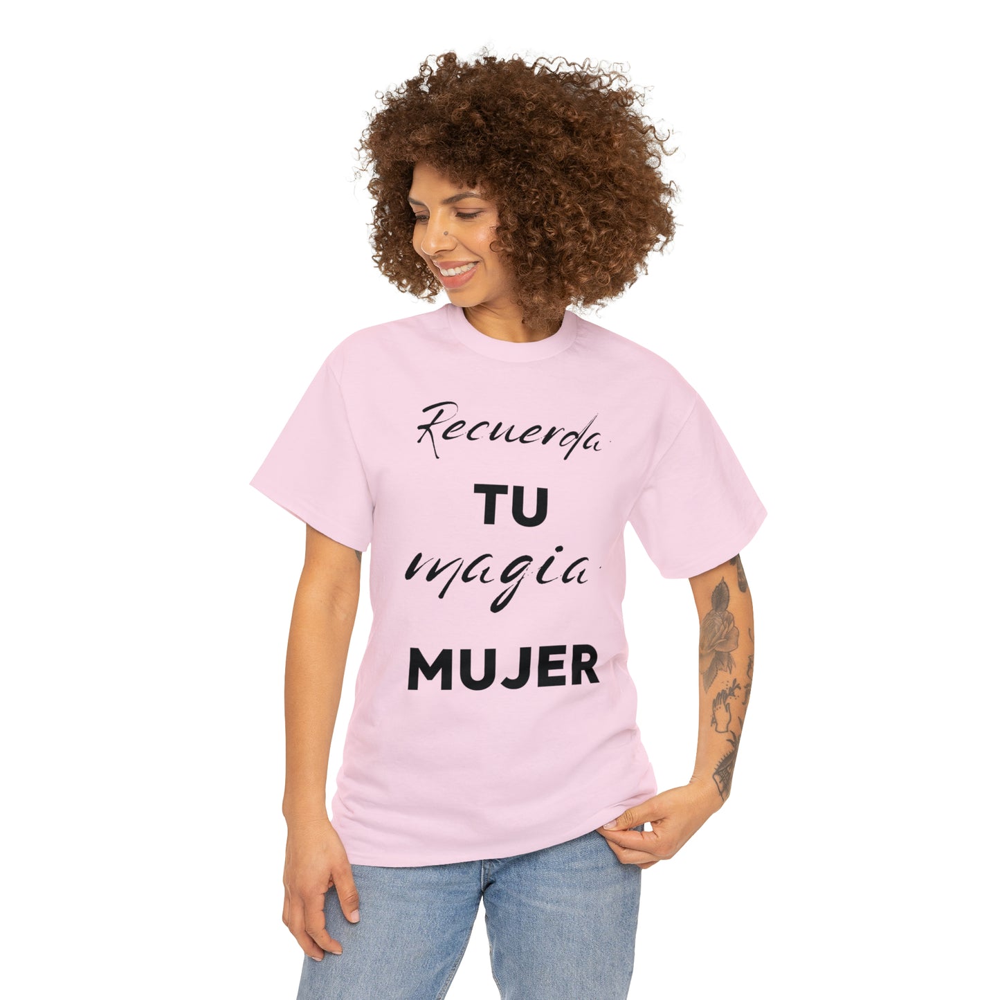 Recuerda Tu Magia Mujer Unisex Heavy Cotton Tee