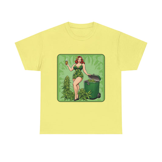 Unisex Heavy Cotton Tee Cannabis Enthusiast No. 12