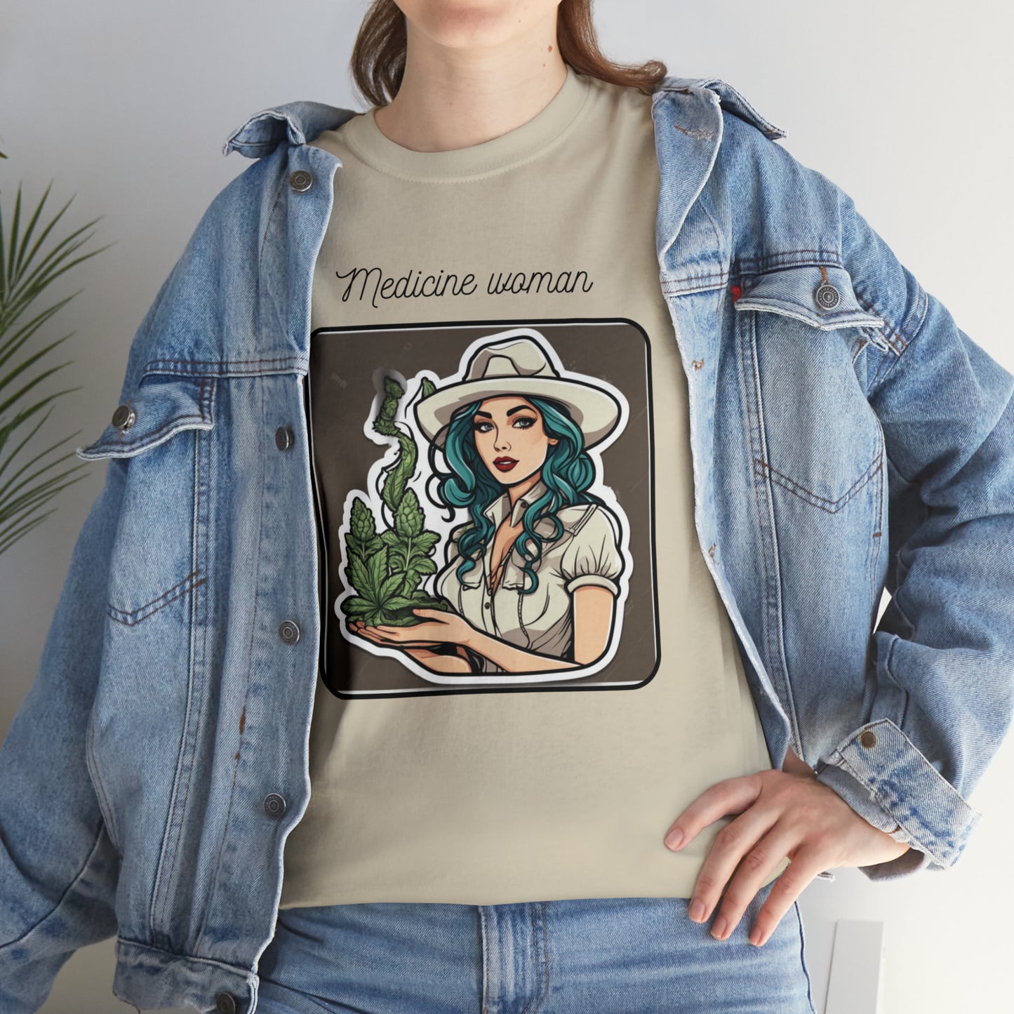 Unisex Heavy Cotton Tee Cannabis Enthusiast Series Dope AF
