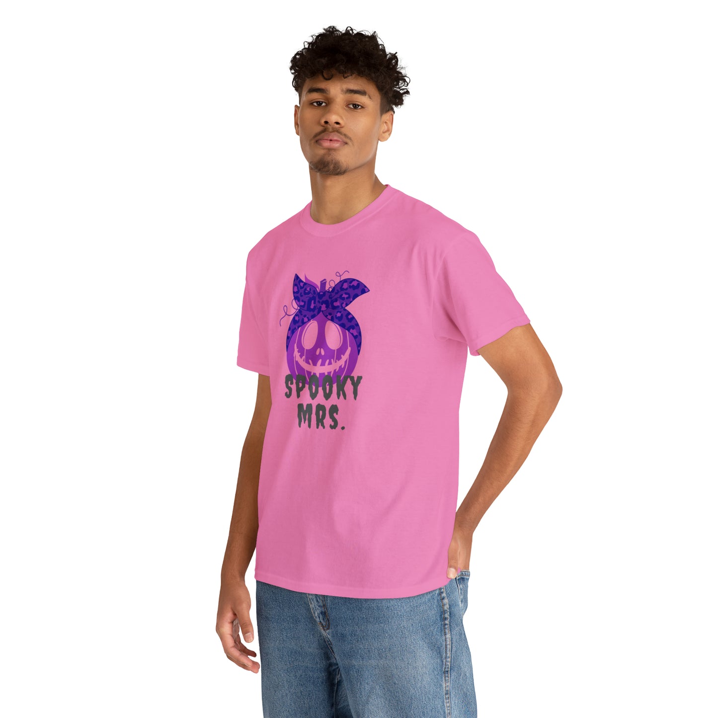 Spooky Mrs. Halloween Pumpkin Tshirt