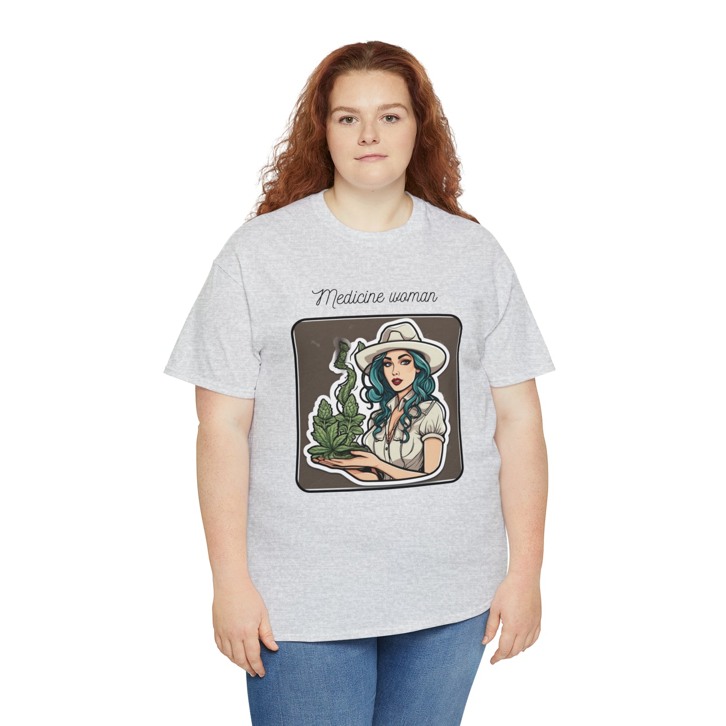 Unisex Heavy Cotton Tee Cannabis Enthusiast Series Dope AF