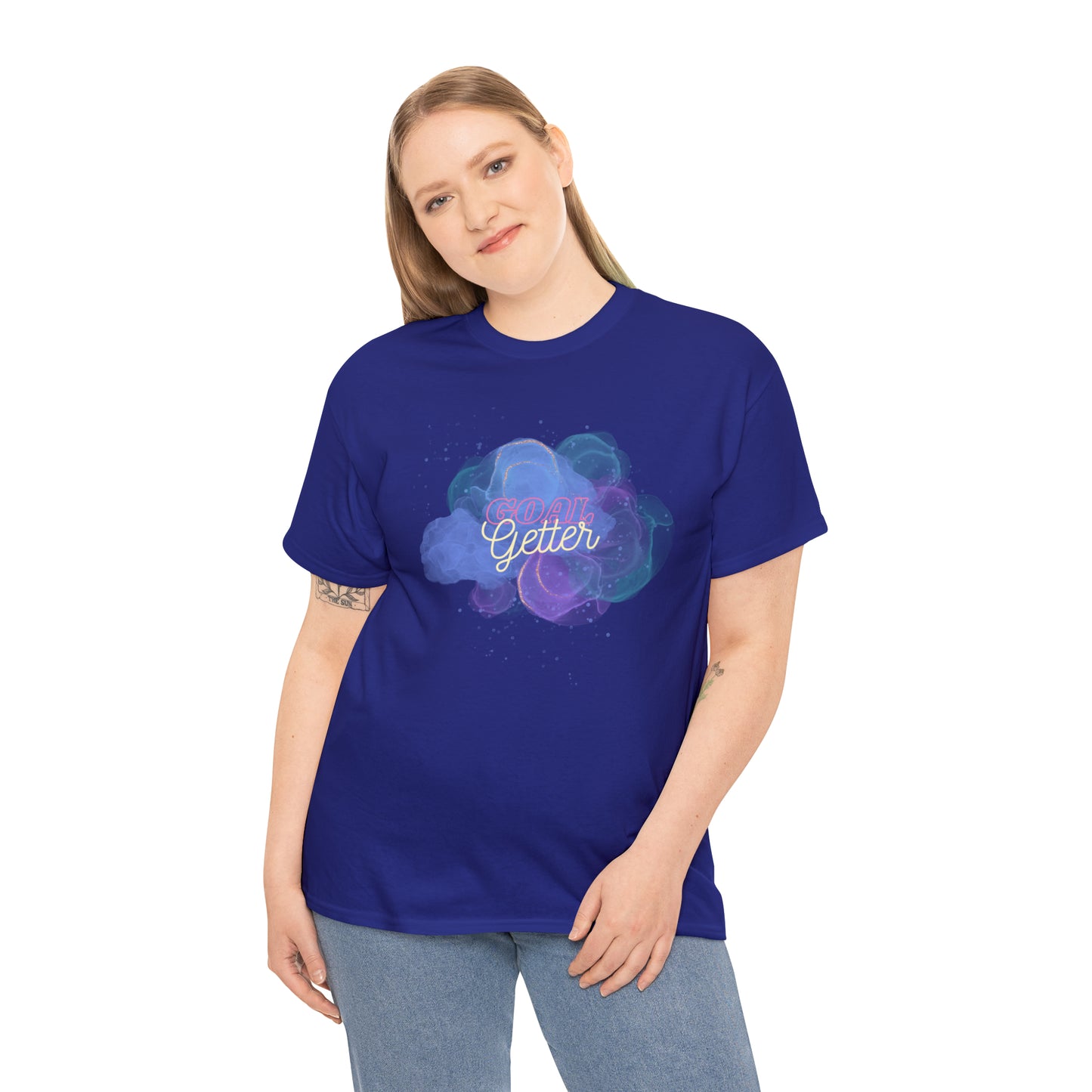 Goal Getter Graphic Tshirt Unisex Heavy Cotton Tee