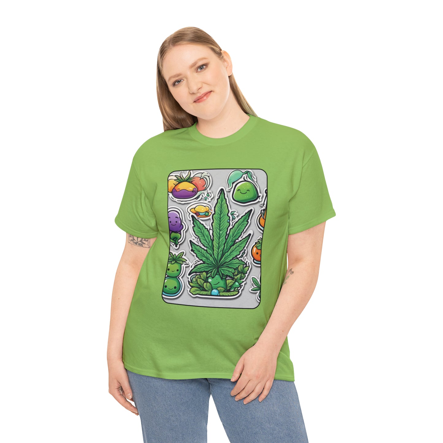 Unisex Heavy Cotton Tee Cannabis Enthusiast No. 9