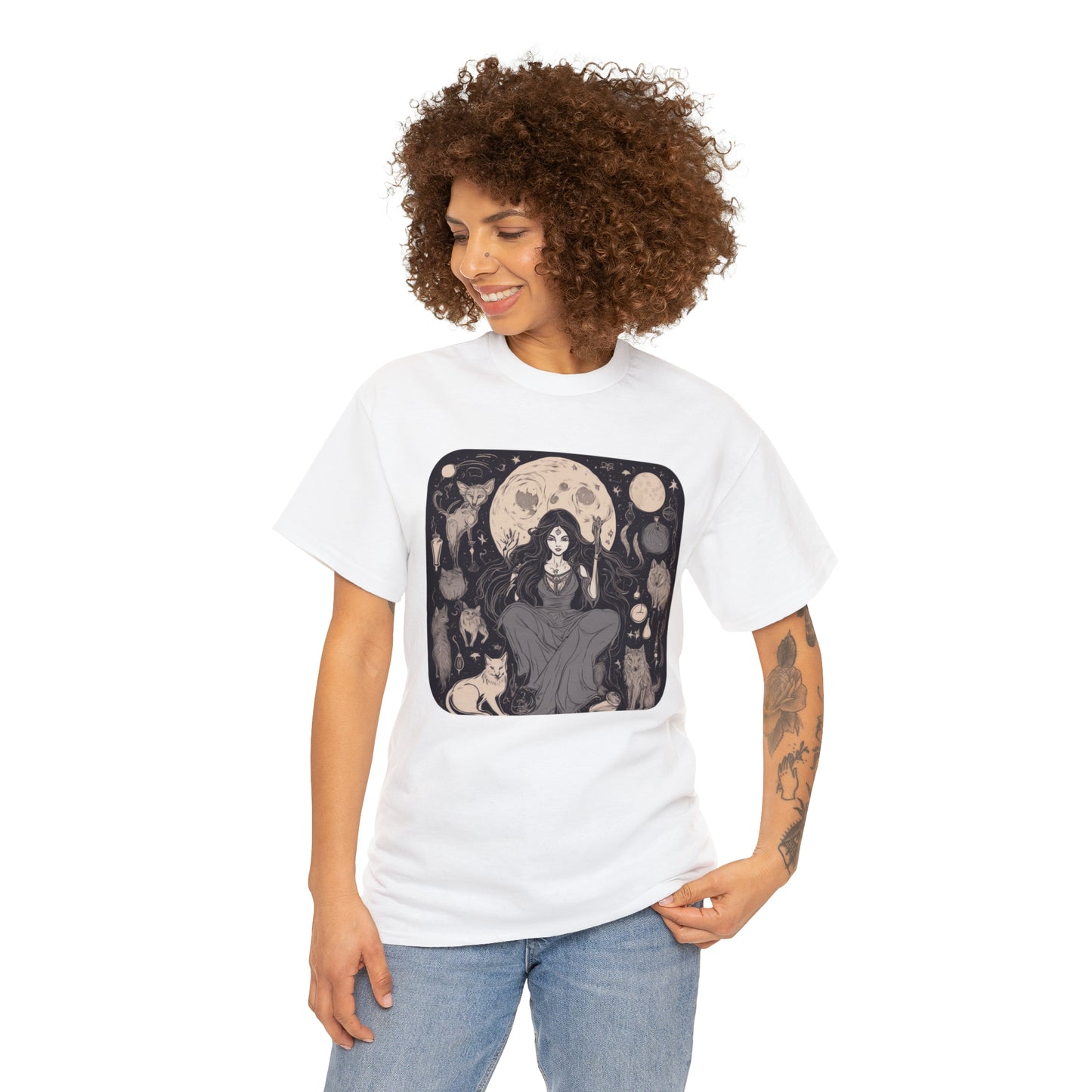 Unisex Heavy Cotton Tee Witchy Vibes