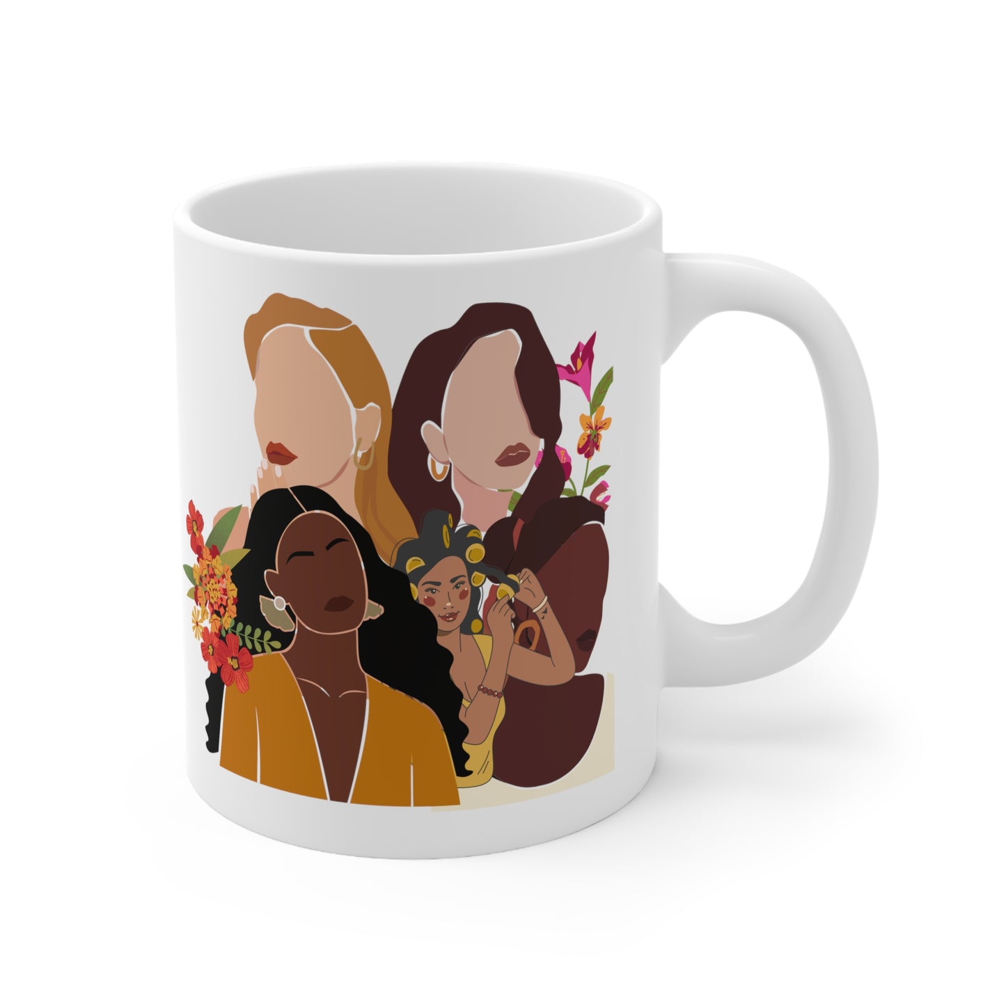 A visual ode to Latinas Ceramic Mug 11oz