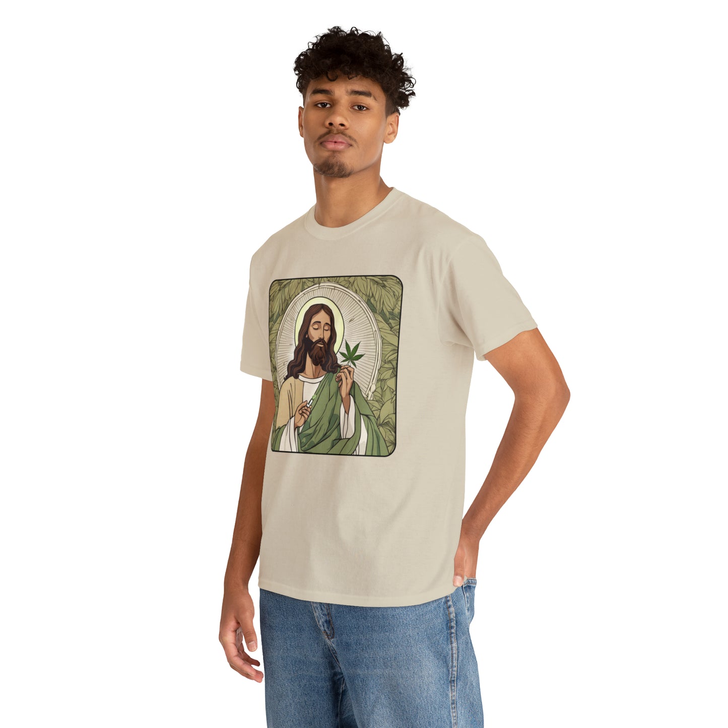 Unisex Heavy Cotton Tee Cannabis Enthusiast No.4