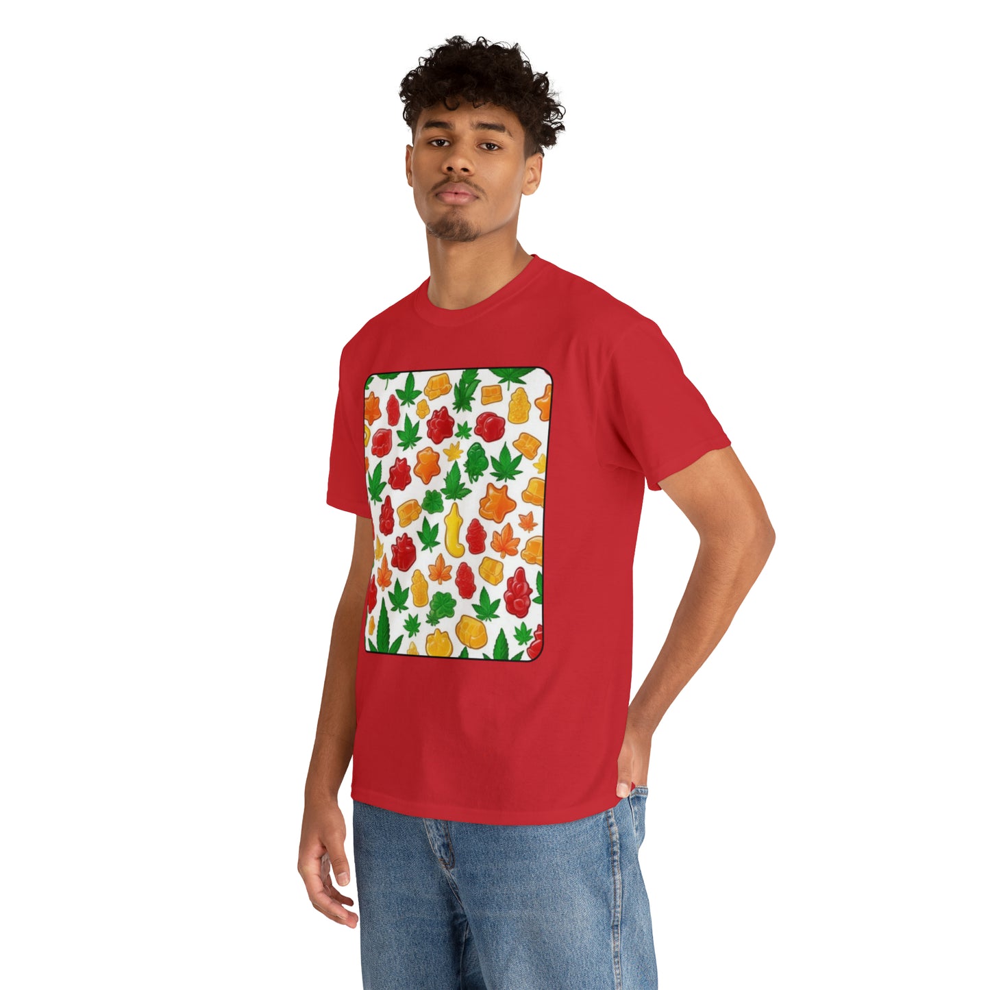 Unisex Heavy Cotton Tee Cannabis Enthusiast No. 8