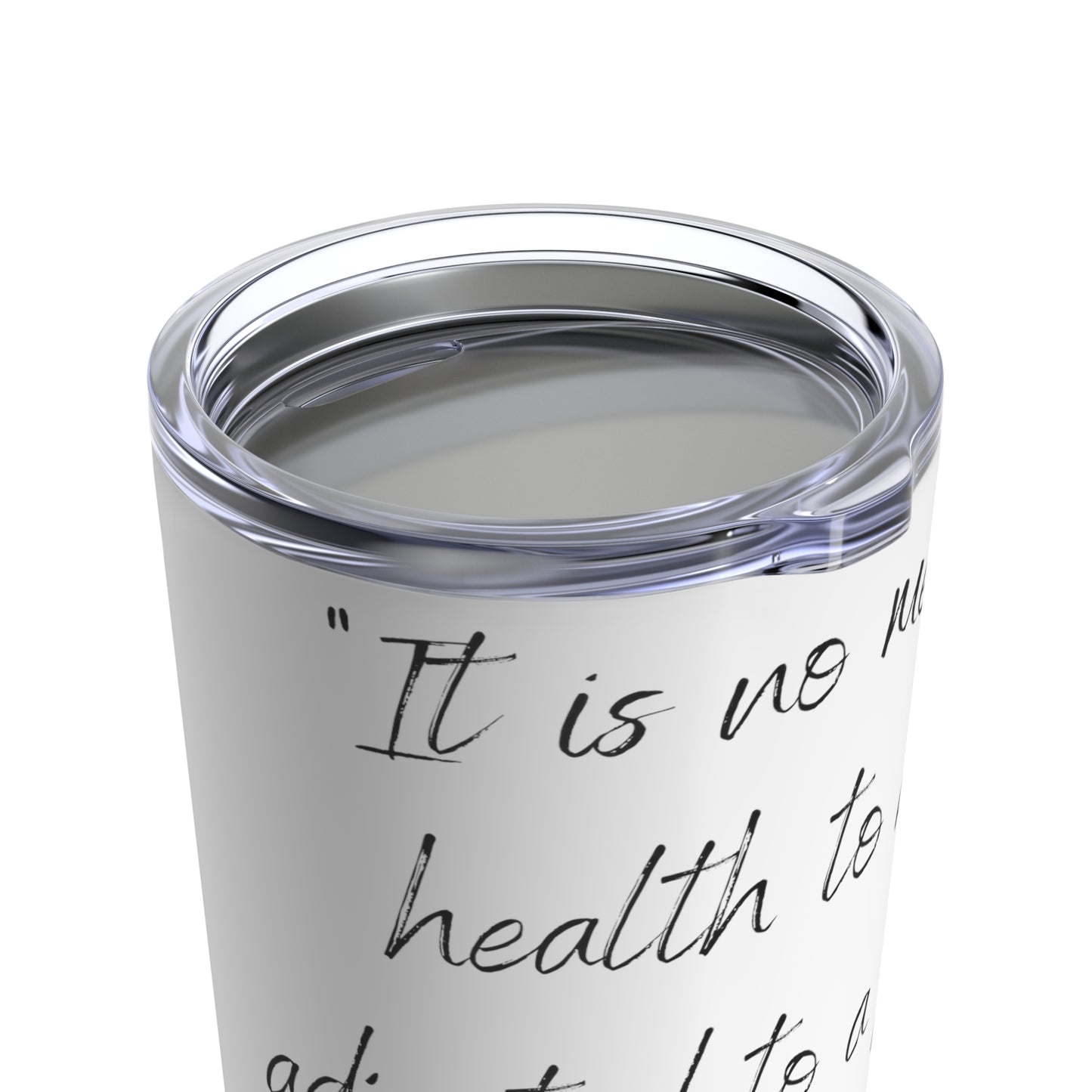 Tumbler 20oz Quote Series Jiddu Krishnamamurti