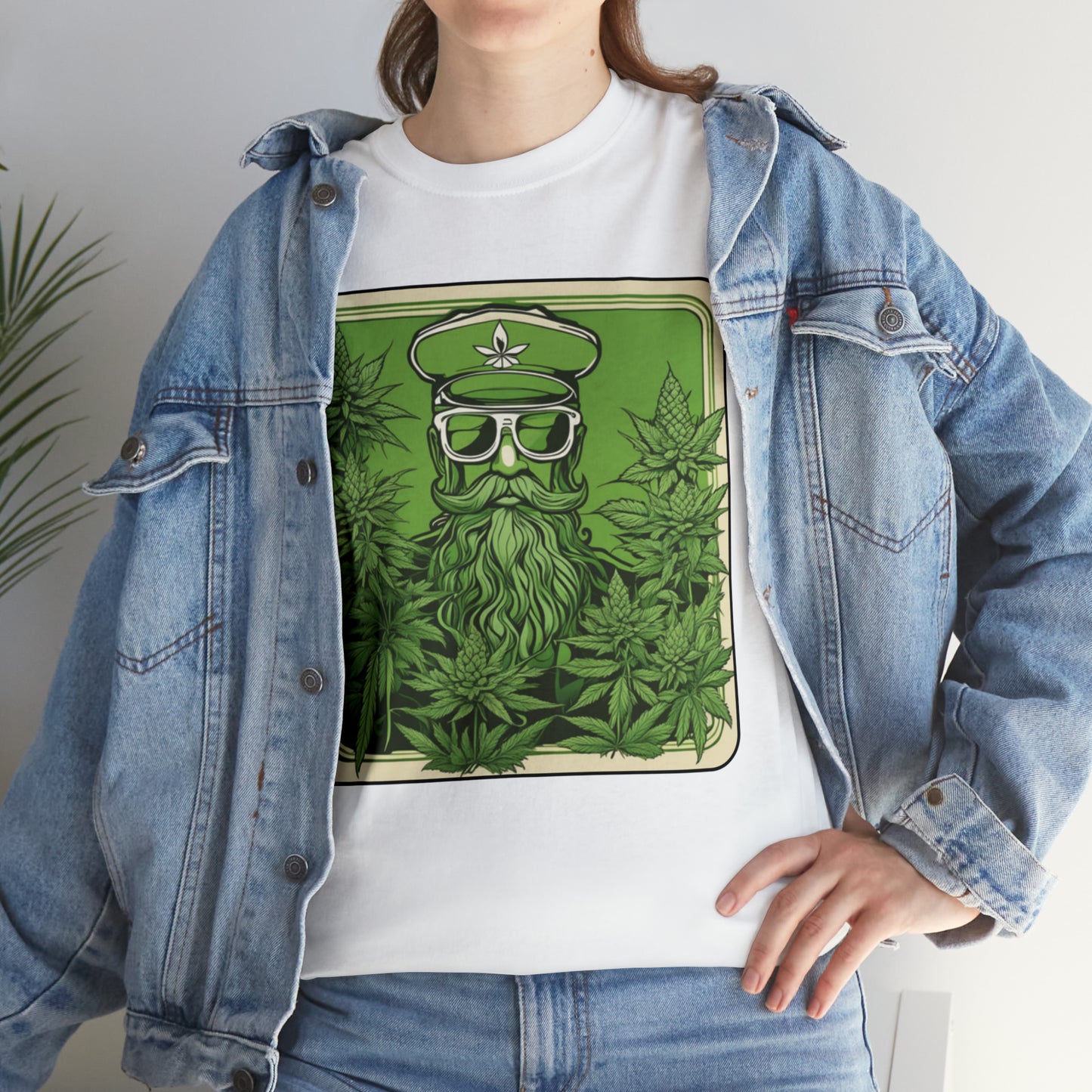 Unisex Heavy Cotton Tee Cannabis Enthusiast No.3