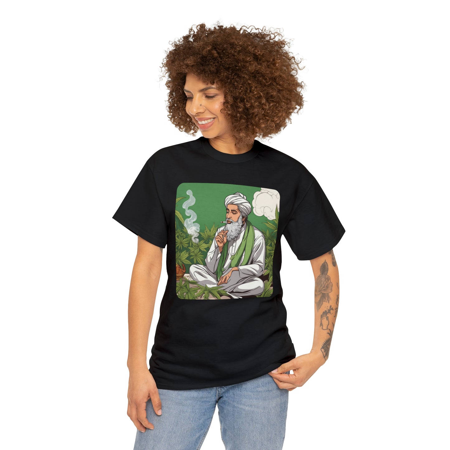 Unisex Heavy Cotton Tee Cannabis Enthusiast No.5