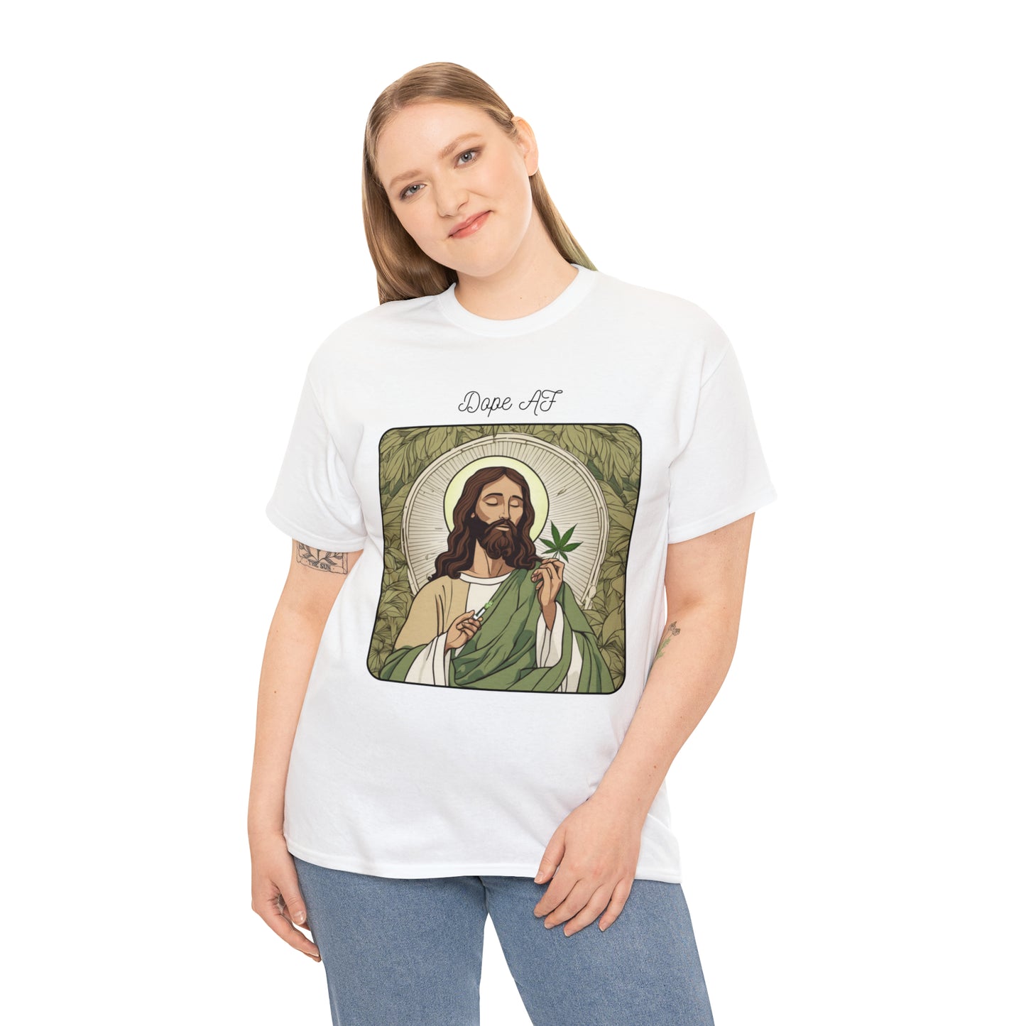 Unisex Heavy Cotton Tee Cannabis Enthusiast Series Dope