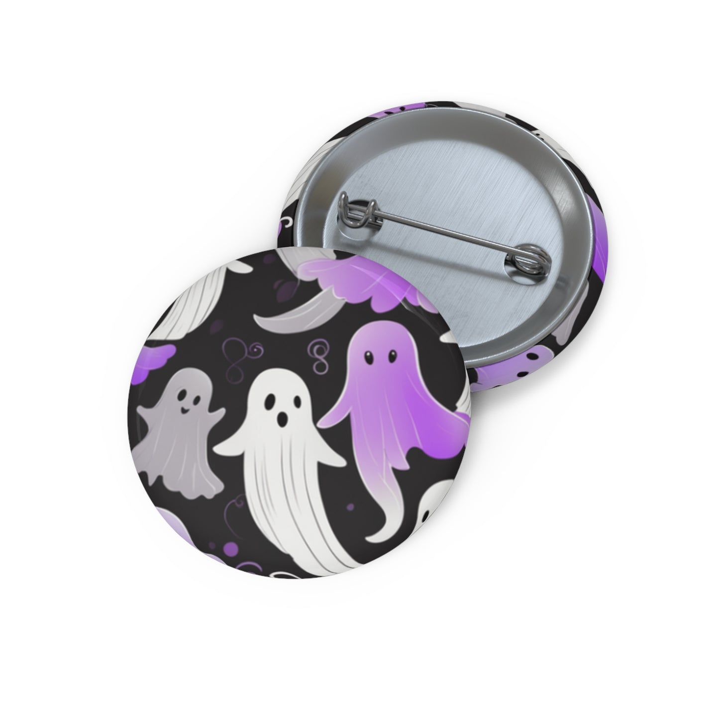 Custom Pin Buttons Discreet PRIDE