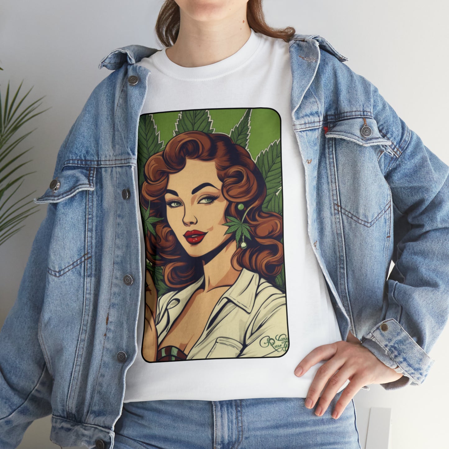Unisex Heavy Cotton Tee Cannabis Enthusiast No. 10