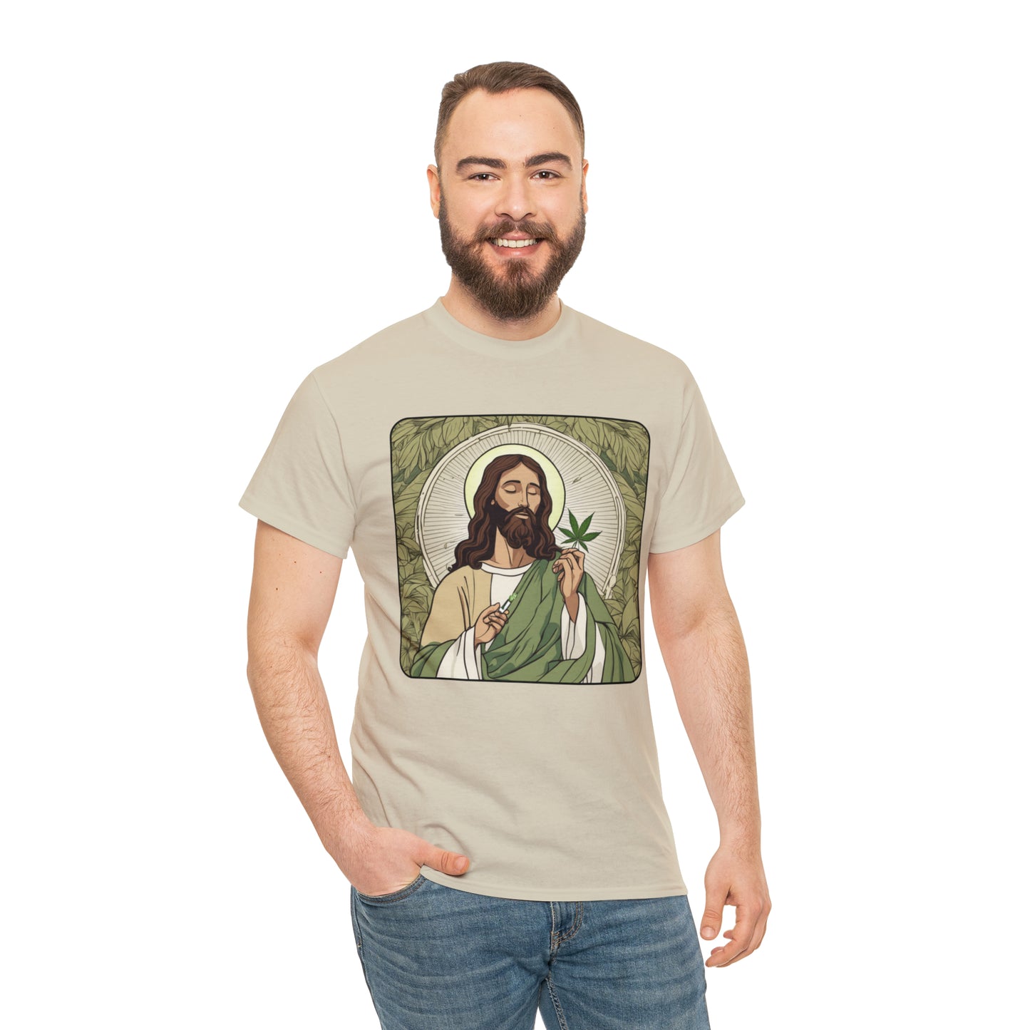 Unisex Heavy Cotton Tee Cannabis Enthusiast No.4