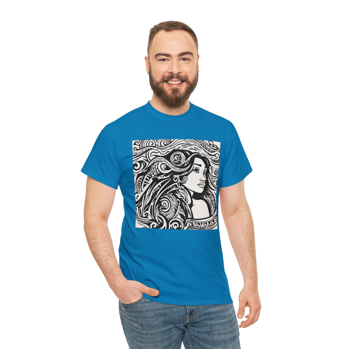 Unisex Heavy Cotton Tee Tribal Inspirations