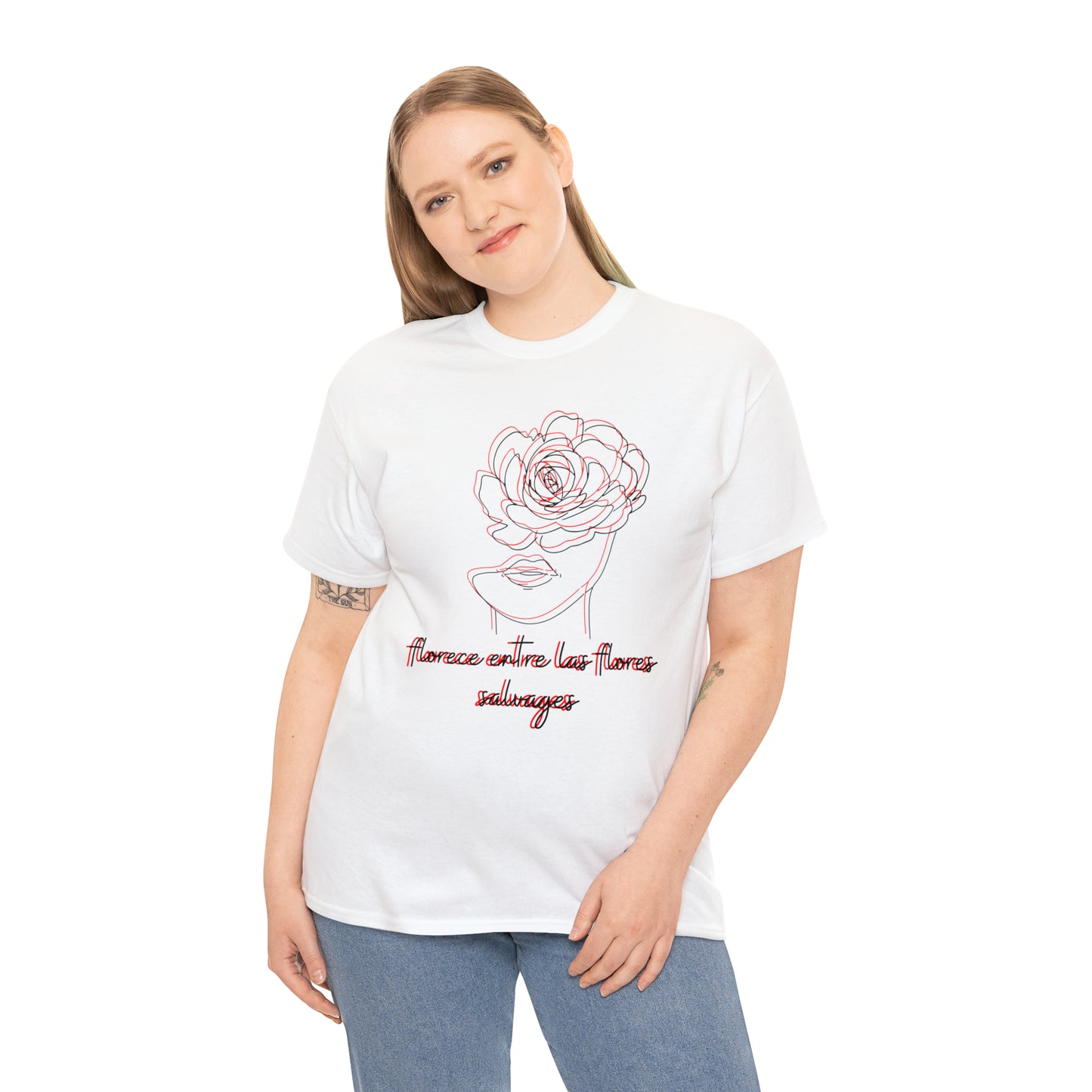 Florece Graphic Tshirt Unisex Heavy Cotton Tee