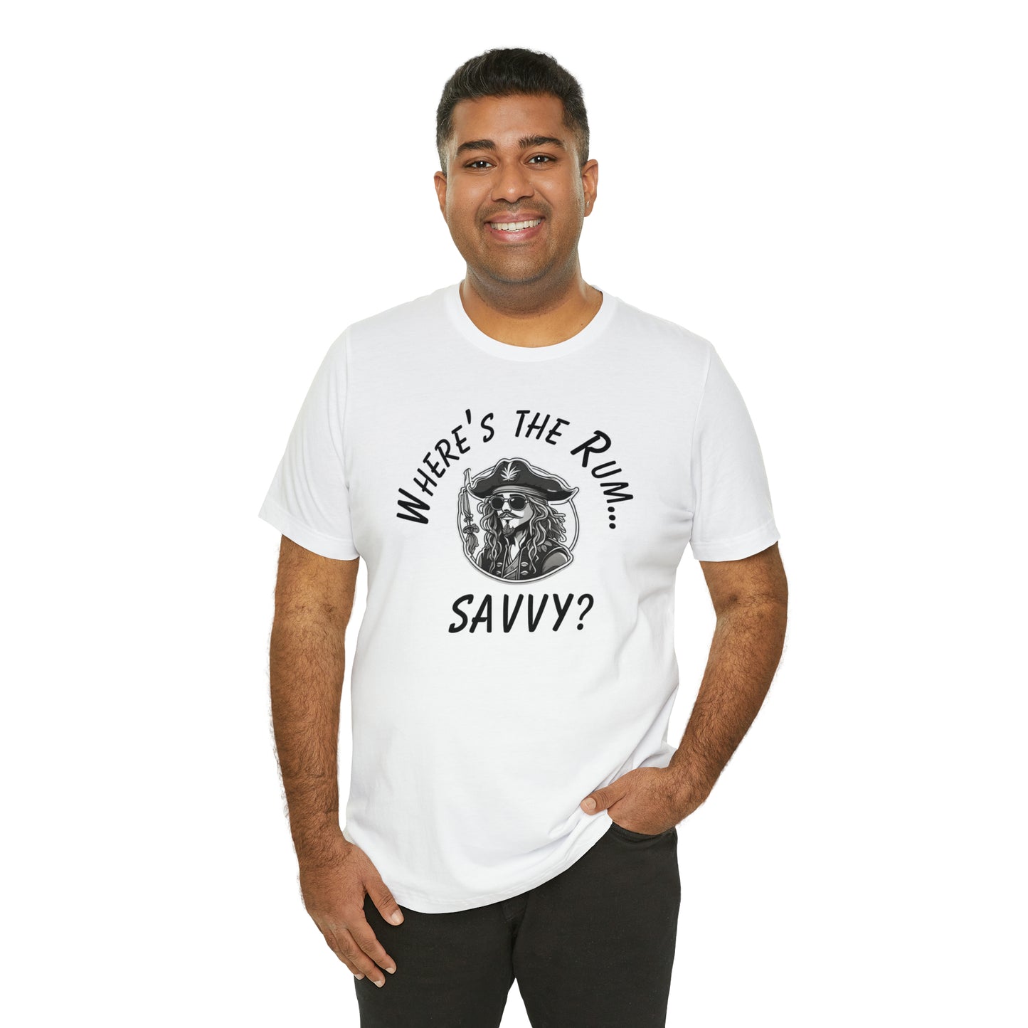 Unisex Jersey Short Sleeve Tee RUM PIRATE
