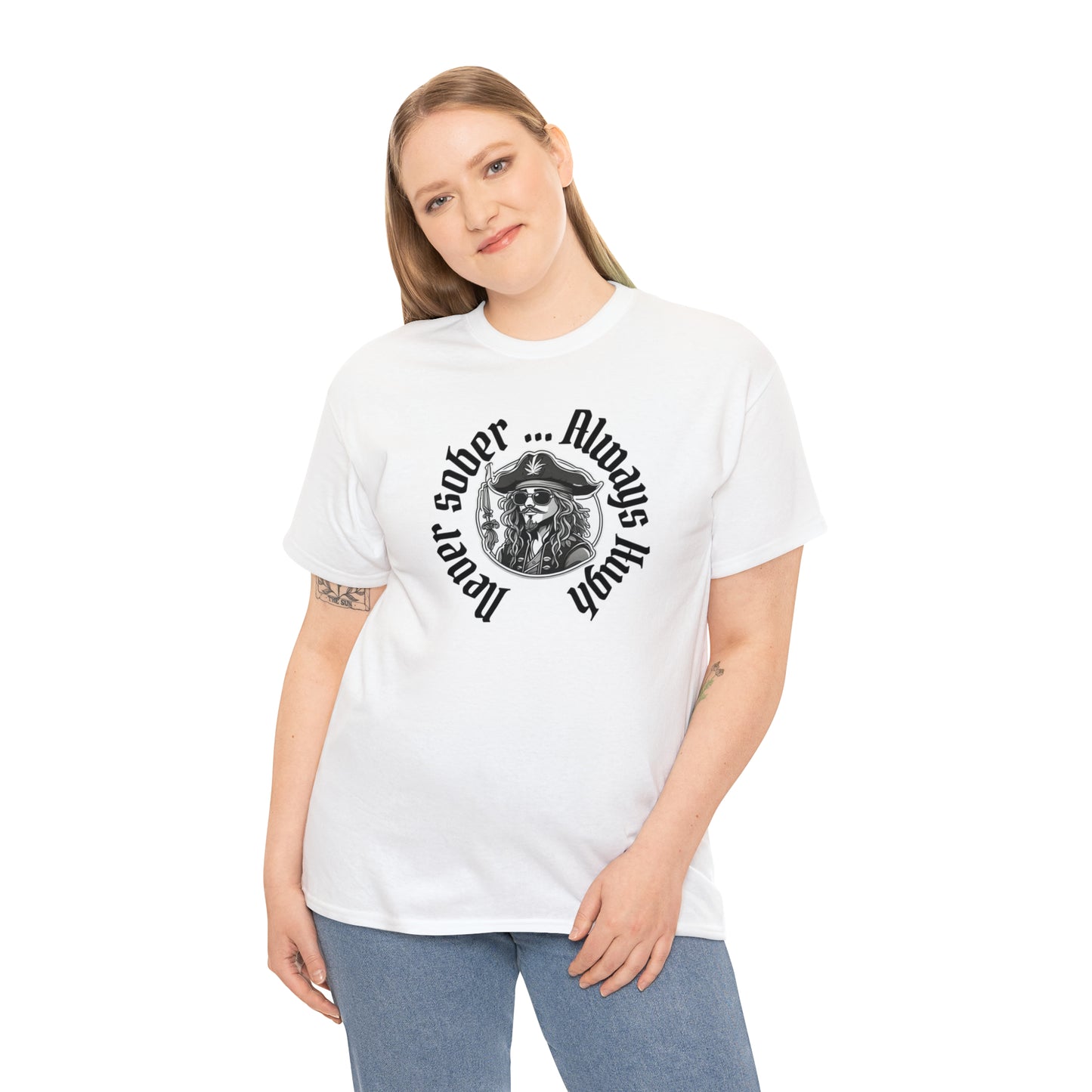Unisex Heavy Cotton Tee Cannabis Enthusiast Series