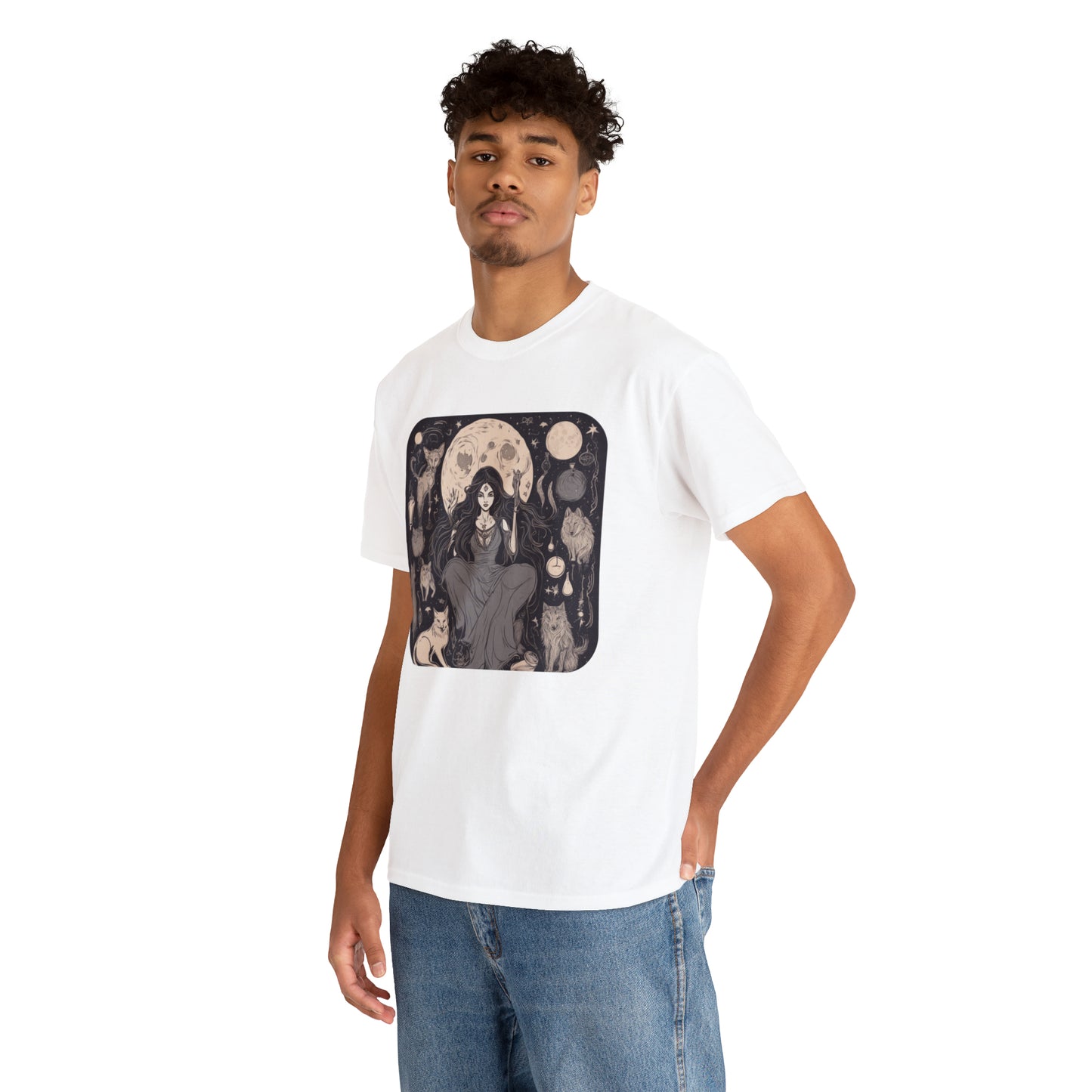 Unisex Heavy Cotton Tee Witchy Vibes