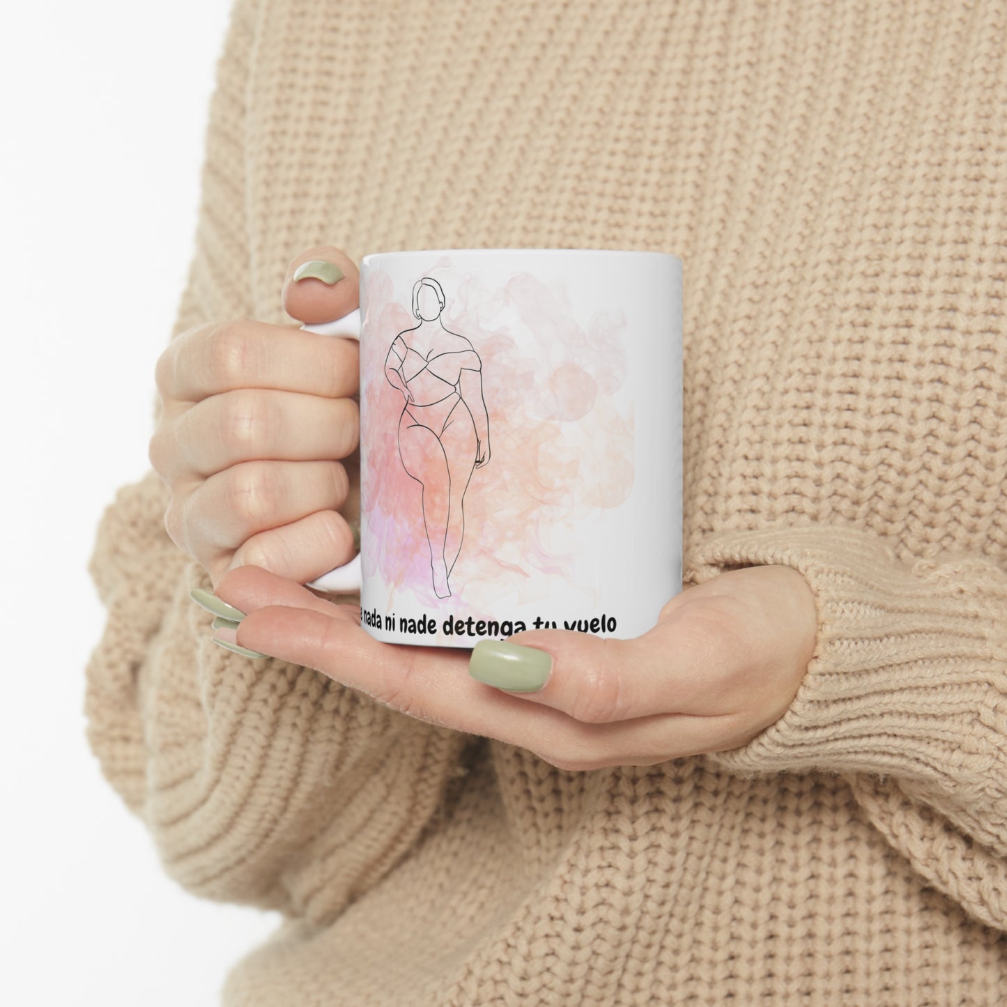 Que Nada Detenga Tu Vuelo Ceramic Mug 11oz