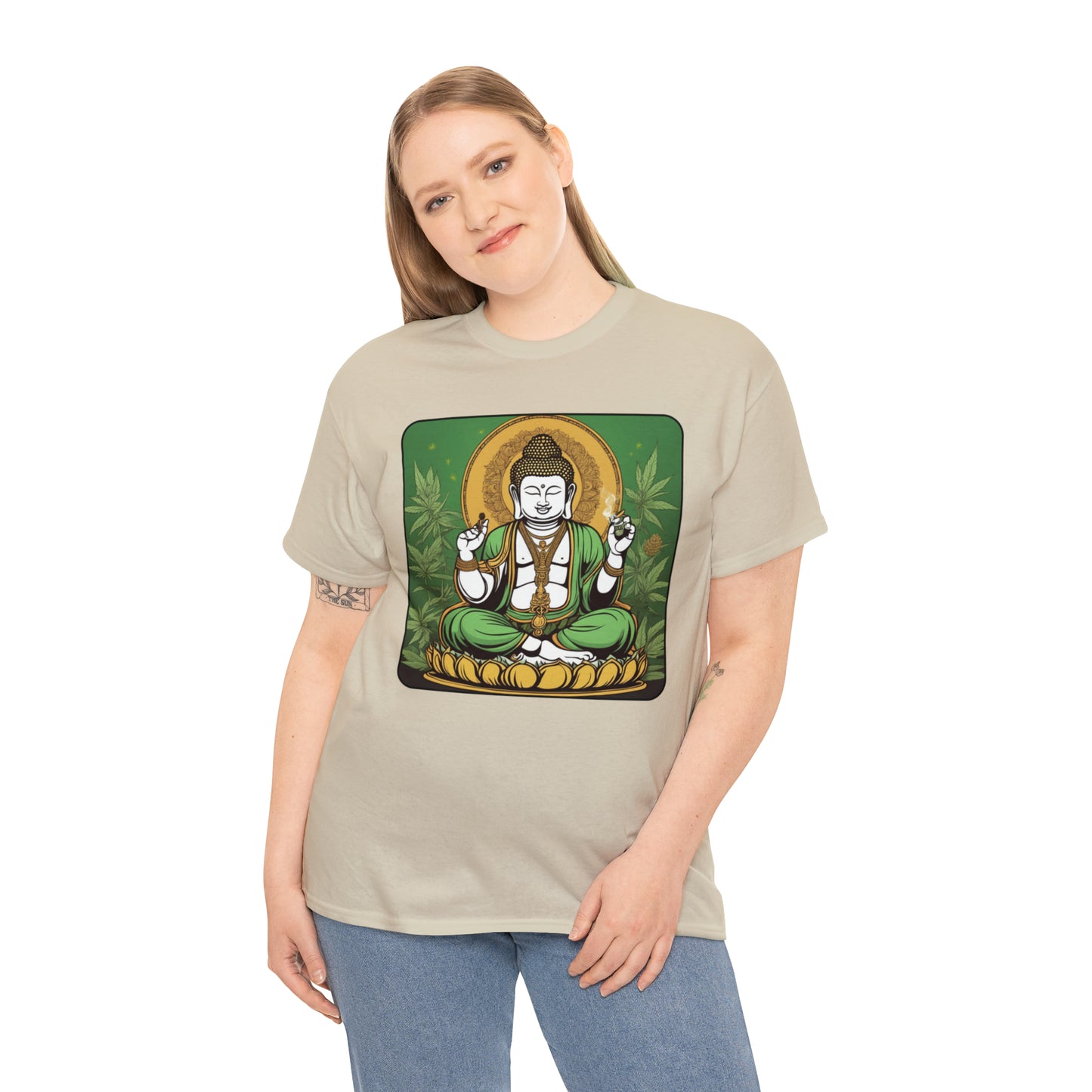 Budda Graphic Tshirt Cannabis Enthusiast Tee