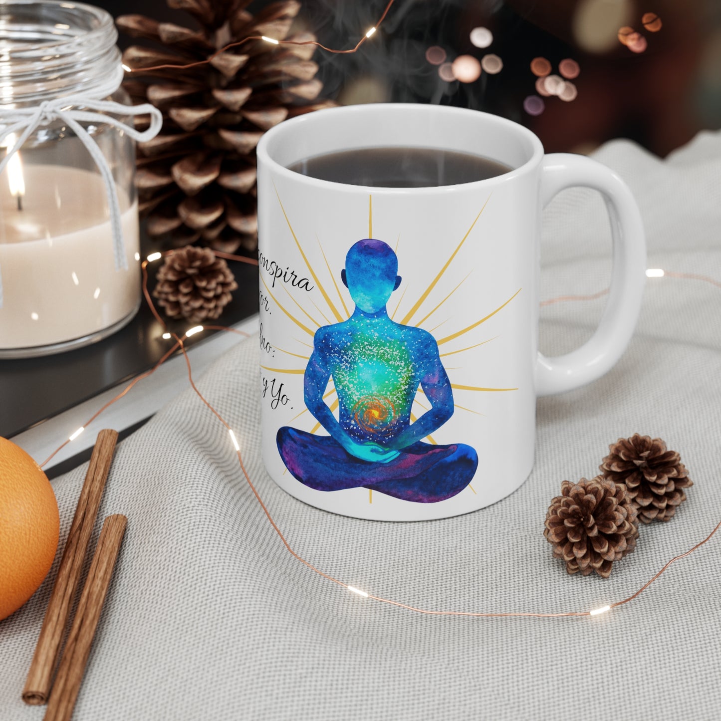 El Universo Conspira Ceramic Mug 11oz