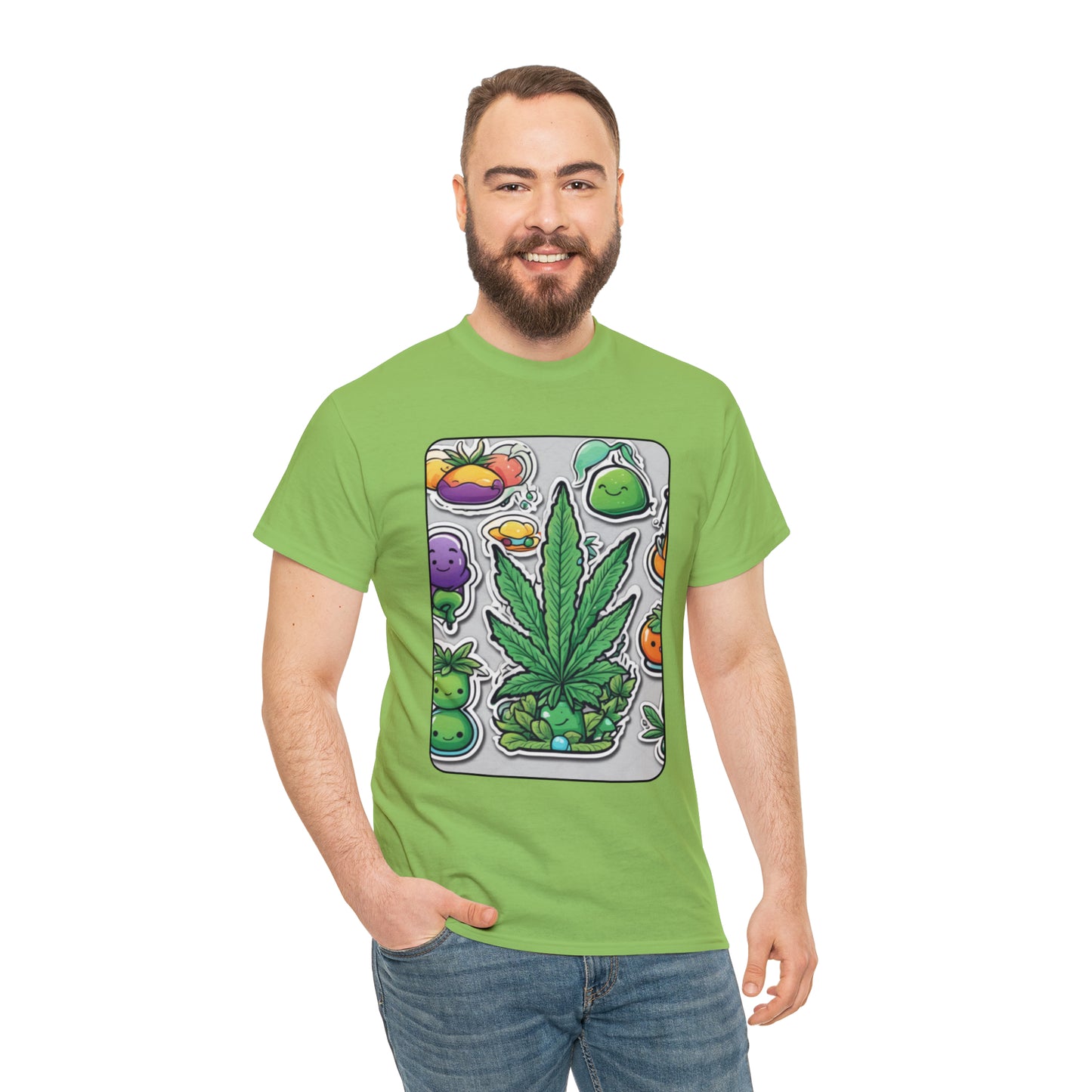 Unisex Heavy Cotton Tee Cannabis Enthusiast No. 9