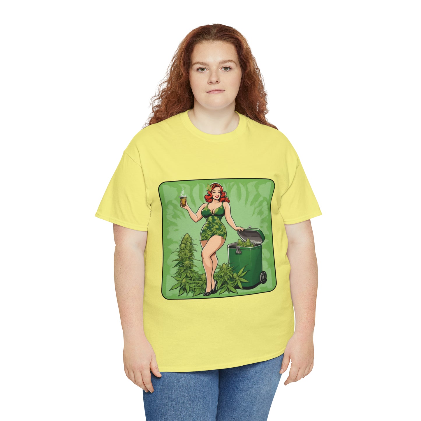 Unisex Heavy Cotton Tee Cannabis Enthusiast No. 12
