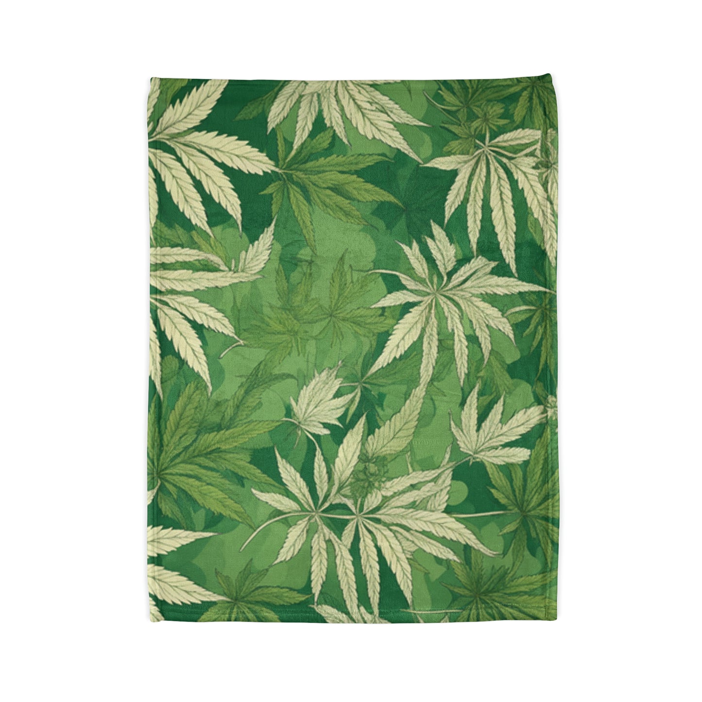 Soft Polyester Blanket Cannabis Enthusiast Series