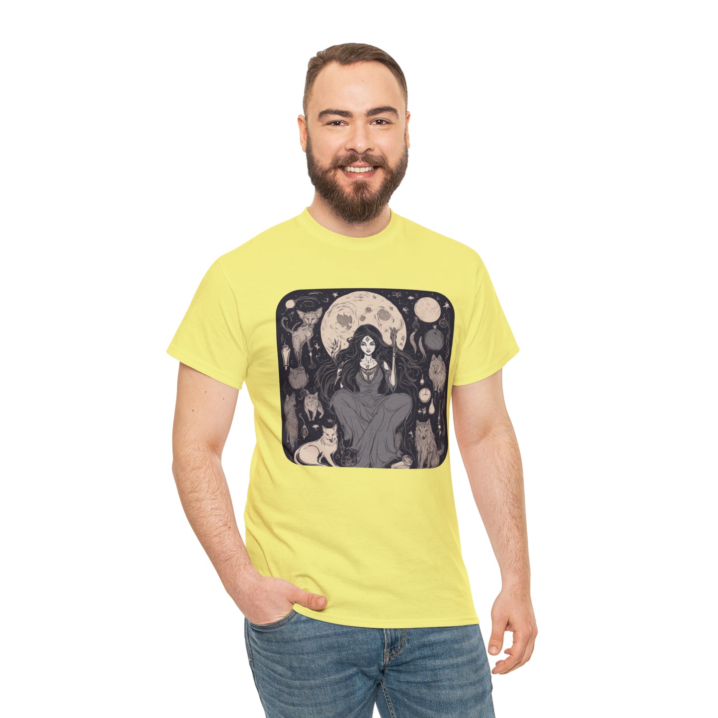 Unisex Heavy Cotton Tee Witchy Vibes