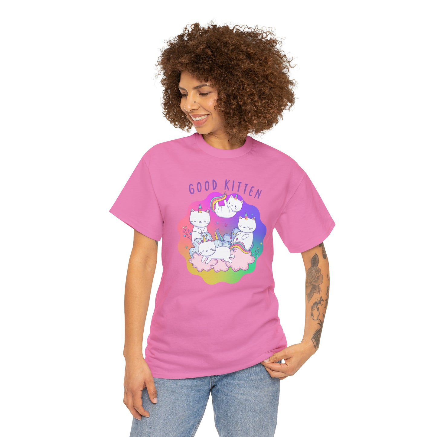 Good Kitten Graphic Tshirt Unisex Heavy Cotton Tee