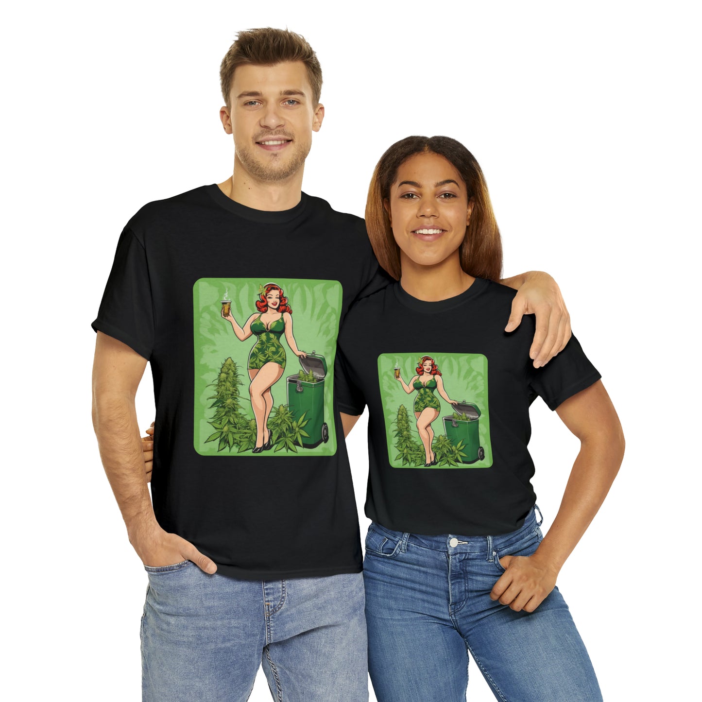 Unisex Heavy Cotton Tee Cannabis Enthusiast No. 12