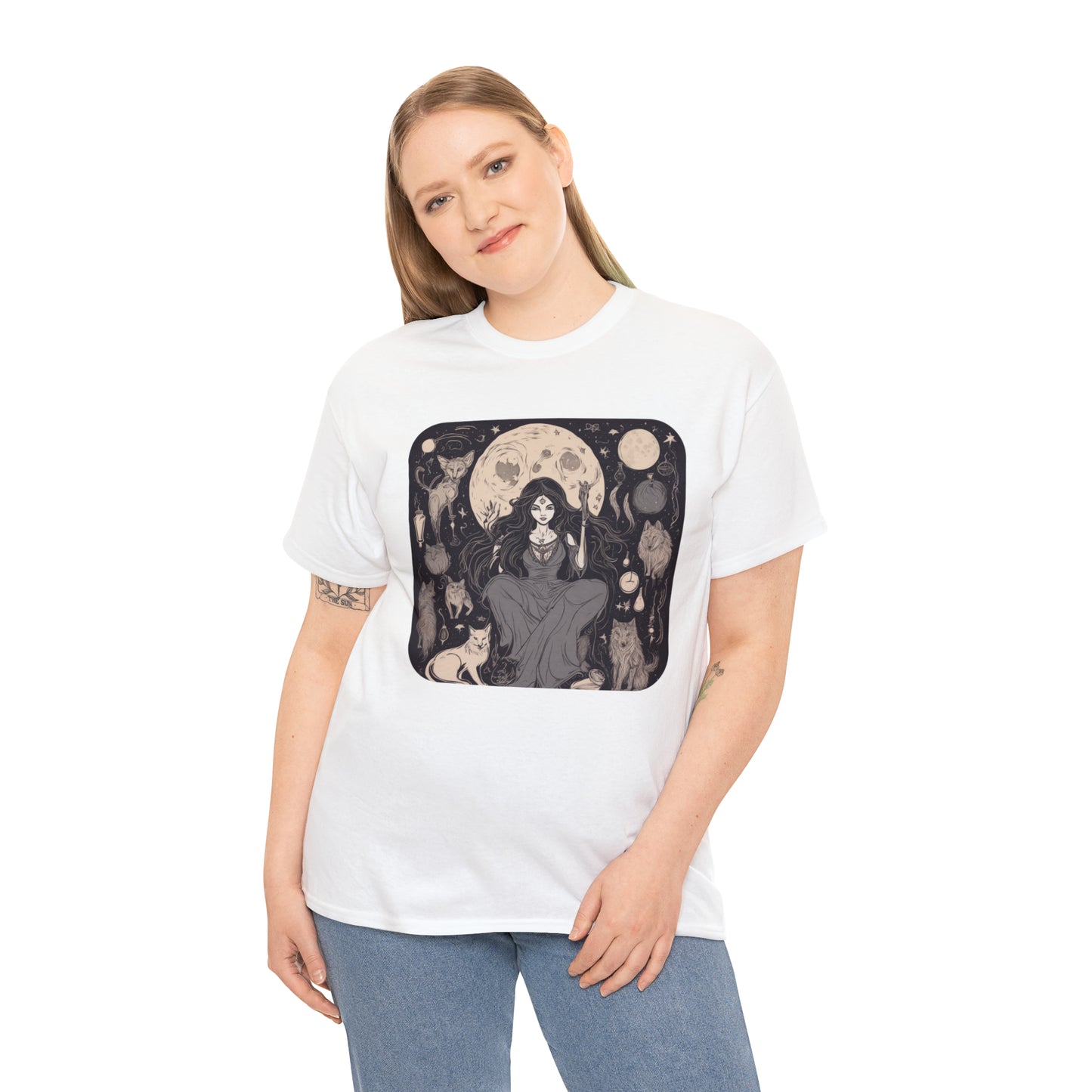 Unisex Heavy Cotton Tee Witchy Vibes