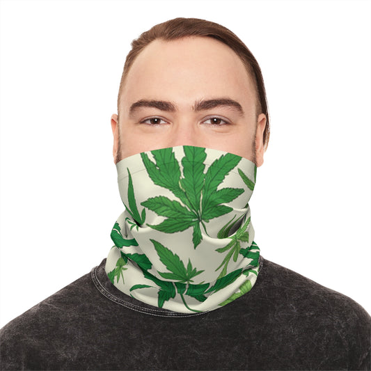 Lightweight Neck Gaiter Cannabis Enthusiast Series