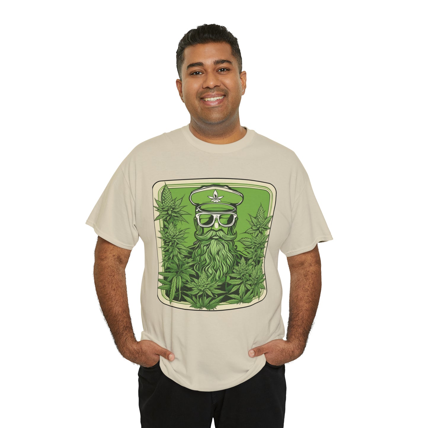 Unisex Heavy Cotton Tee Cannabis Enthusiast No.3