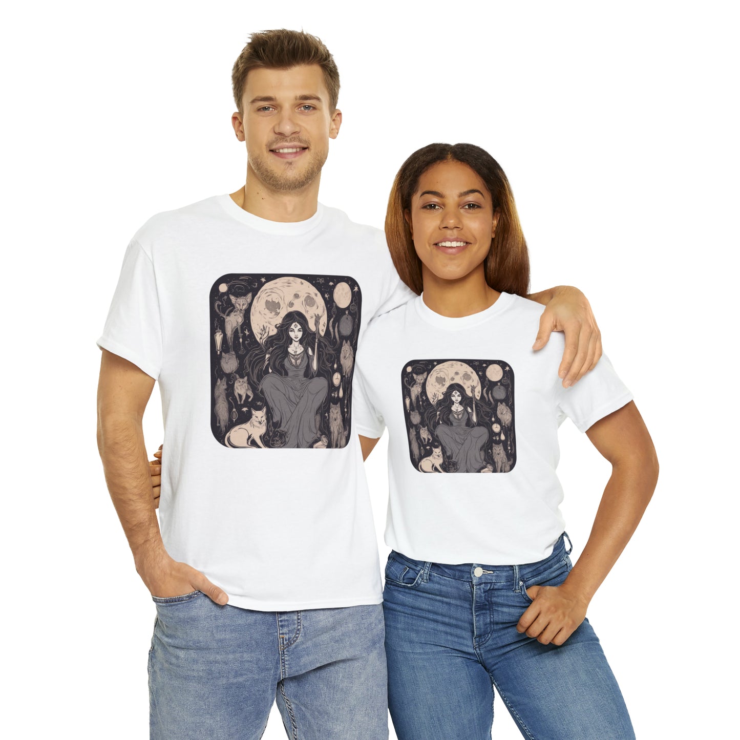 Unisex Heavy Cotton Tee Witchy Vibes