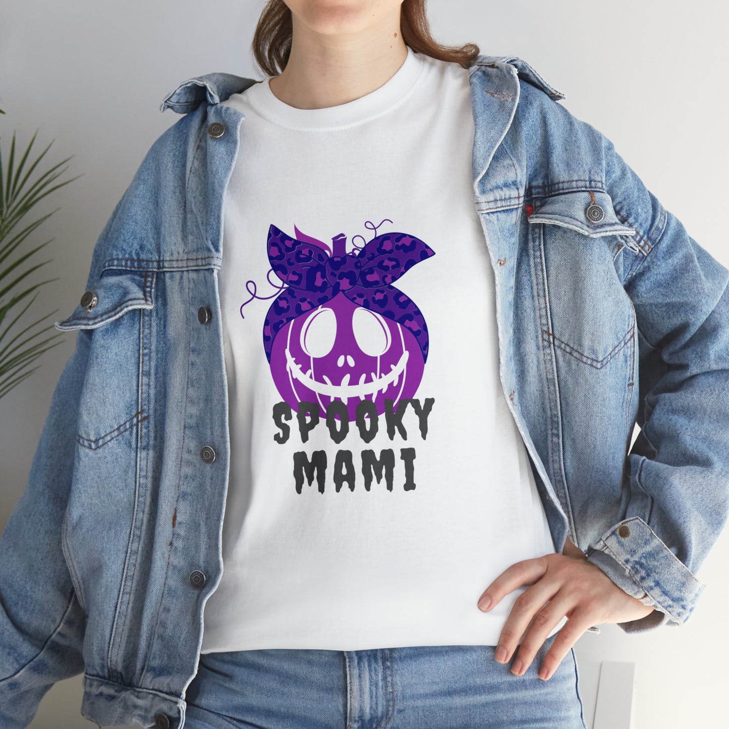 Spooky Mami Tee Tshirt Pumpking