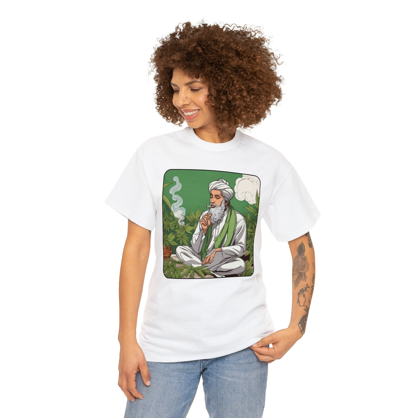 Unisex Heavy Cotton Tee Cannabis Enthusiast No.5