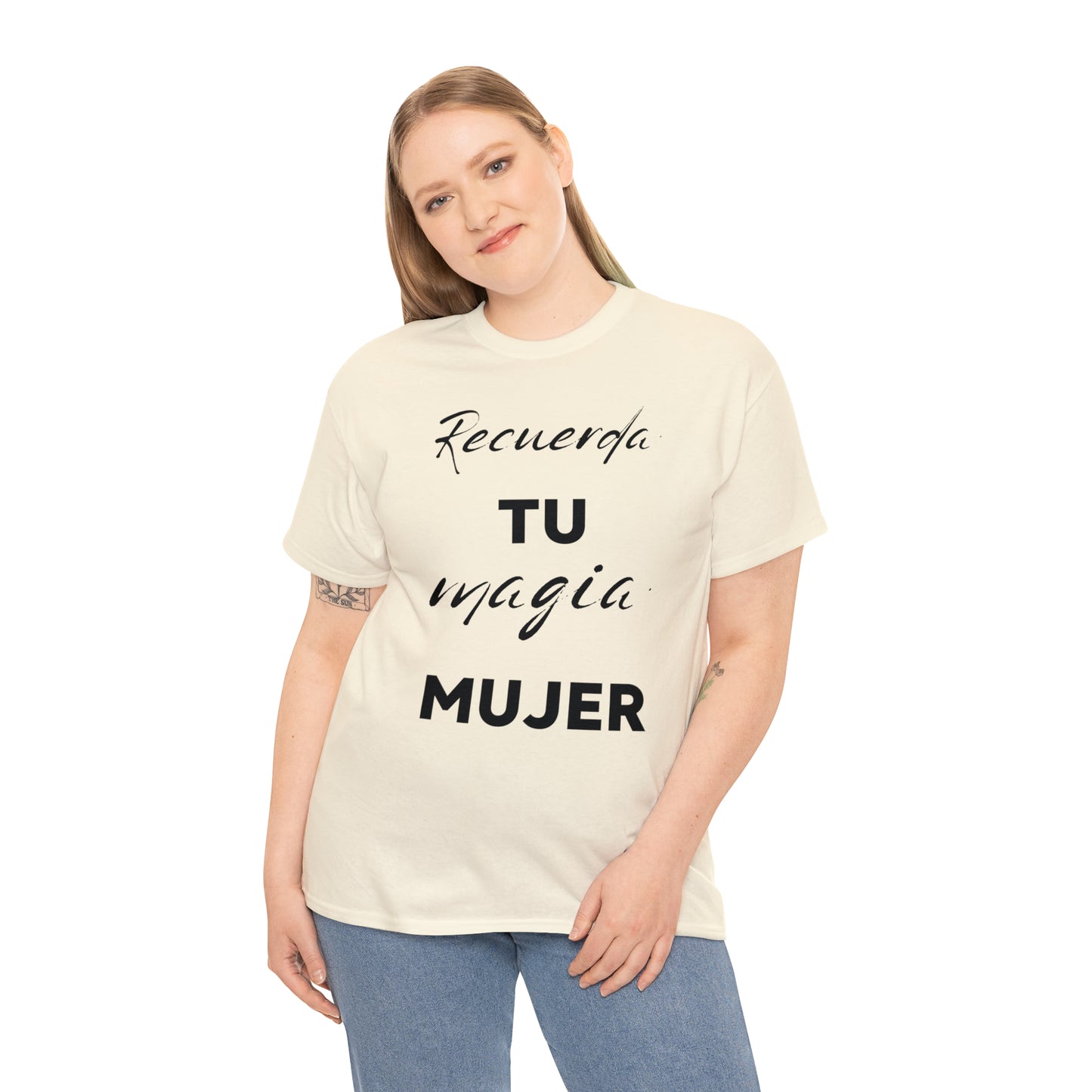 Recuerda Tu Magia Mujer Unisex Heavy Cotton Tee